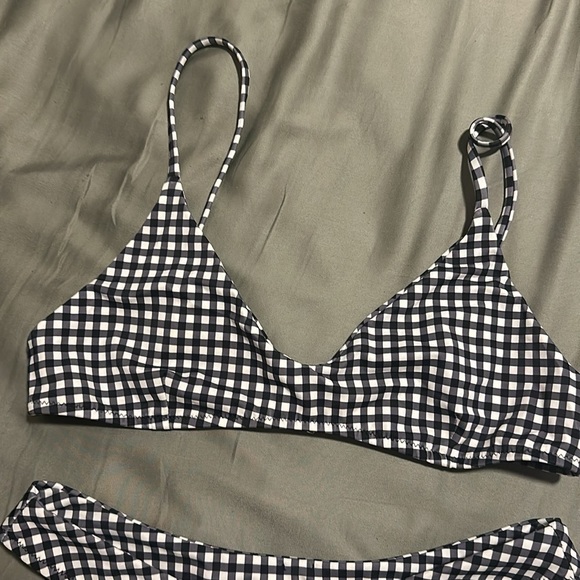 NWT Ele Swims Portofino Plaid Swimsuit - Picture 4 of 5
